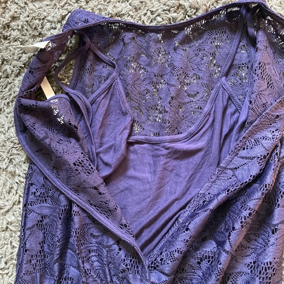 ASOS Lace Top Dress 6 Tall - Picture 4 of 4